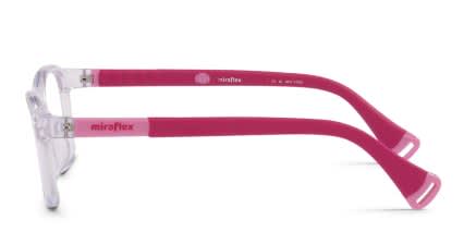 Miraflex MF4042 Kids Clear glasses - Clear - Side View