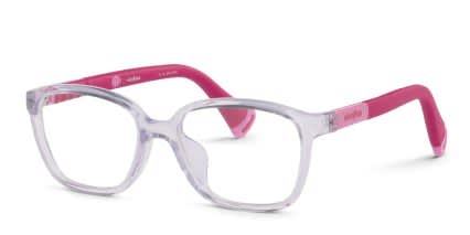 Miraflex MF4042 Kids Clear glasses - Clear - Angle View
