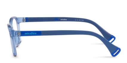 Miraflex MF4042 Kids Blue glasses - Blue - Side View