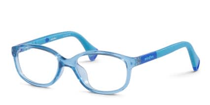 Miraflex MF4043 Kids Blue glasses - Blue - Angle View