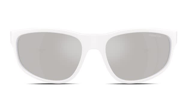 Arnette AN4351 E.Z. white frame with light grey mirrored silver