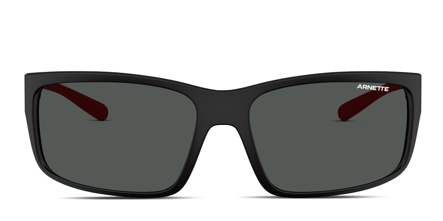 Arnette AN4242 Fastball 2.0 Black glasses - Black / Gray - Frontal View