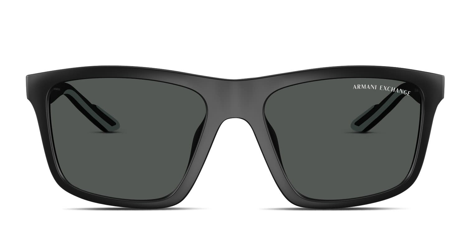 Armani Exchange AX4149SU Black glasses - Black - Frontal View