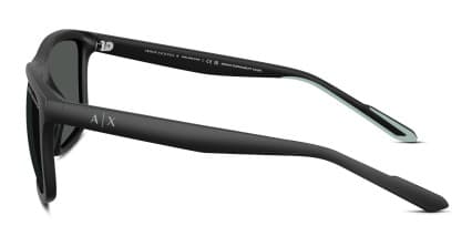 Armani Exchange AX4149SU Black glasses - Black - Side View