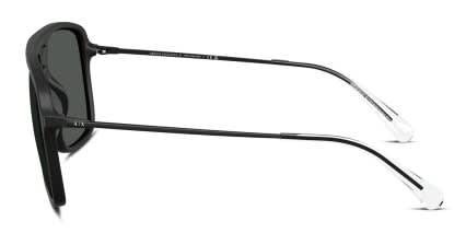 Armani Exchange AX4150SU Black glasses - Black / Gray - Side View
