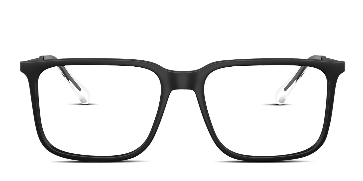 Armani Exchange AX3119 Black glasses - Black - Frontal View