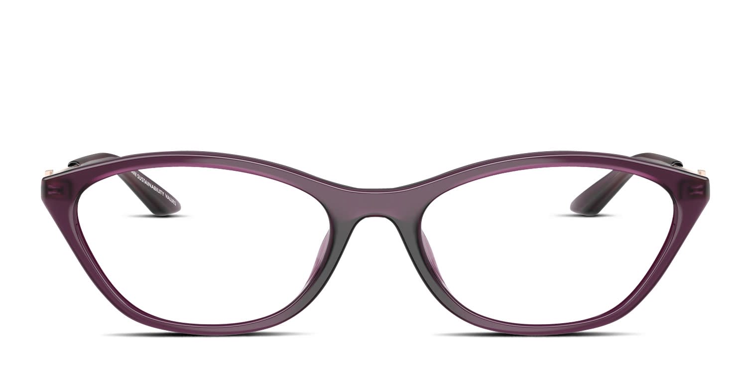 Swarovski SK5349 Tortoise/Purple Eyeglasses | Includes FREE