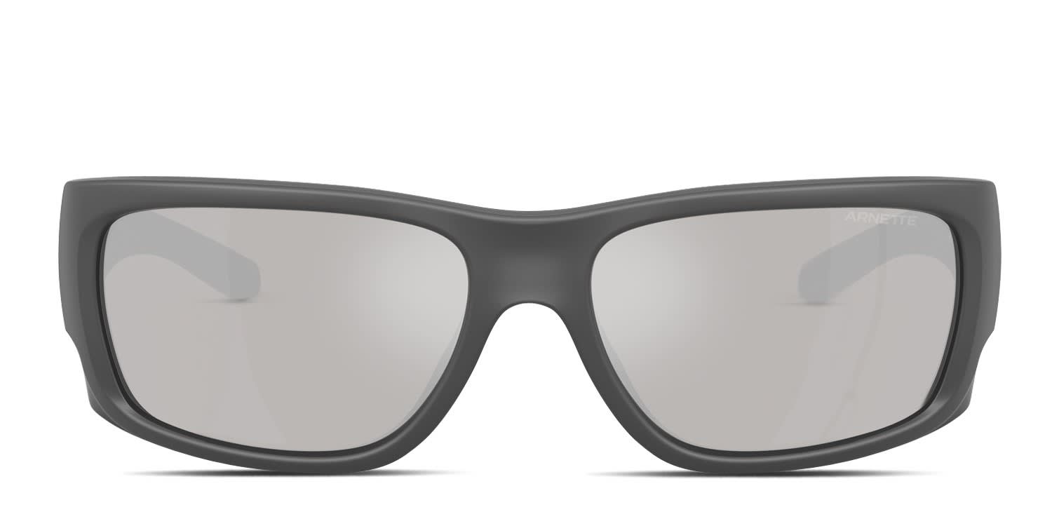 アンオニア Arnette AN4345 Flipside gray frame with light grey mirrored silver