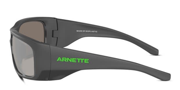 Arnette AN4345 Flipside gray frame with light grey mirrored silver