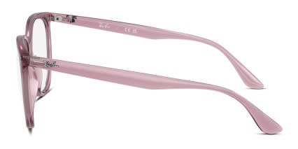 Ray-Ban RX4378V Purple glasses - Purple - Side View