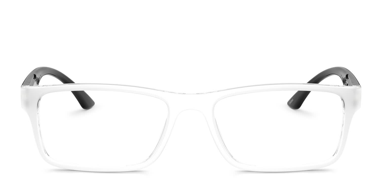 Oakley OX8173 Activate Shiny Black/Clear Prescription Eyeglasses