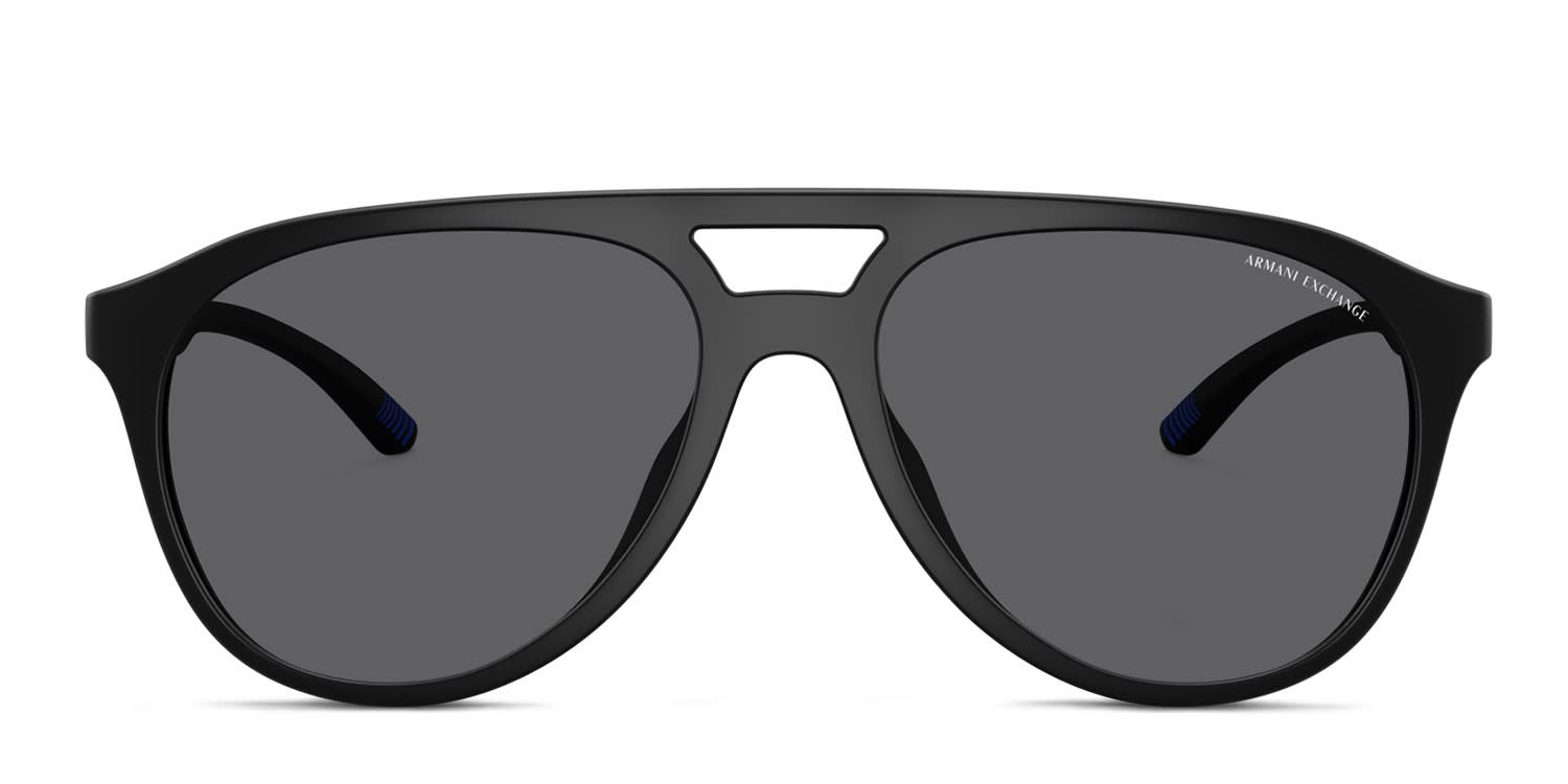 Armani Exchange 4060S Black Prescription Sunglasses