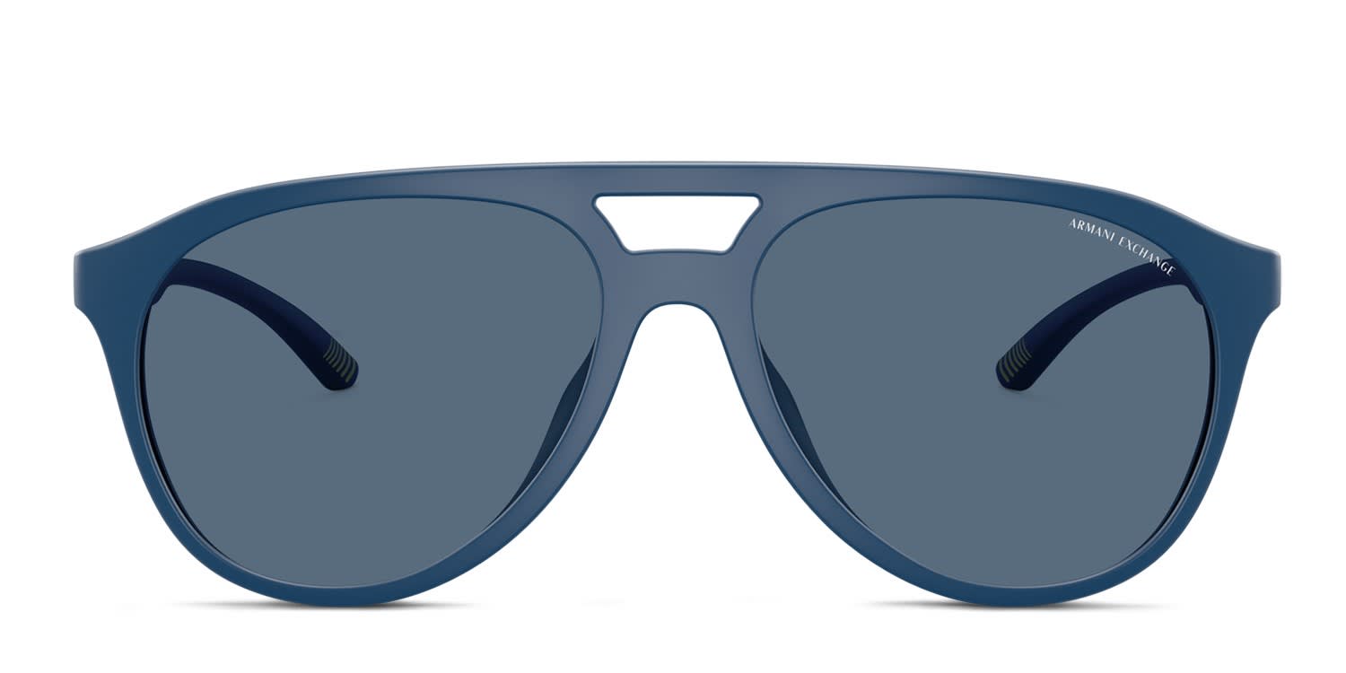 Armani Exchange AX4156SU Blue glasses - Blue - Frontal View