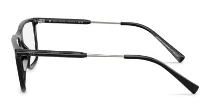 Armani Exchange AX3126 Black glasses - Black - Side View