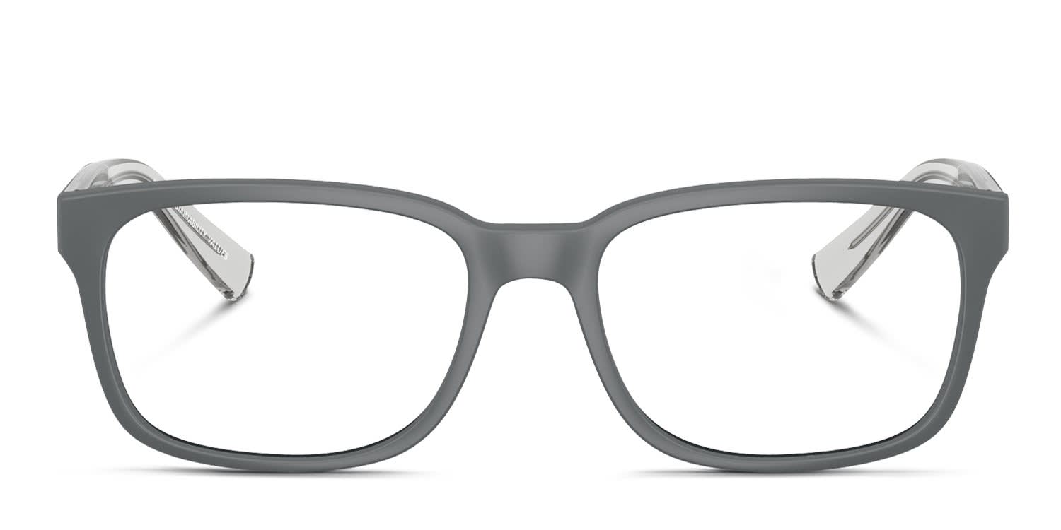 Armani Exchange AX3029 Gray glasses - Gray - Frontal View