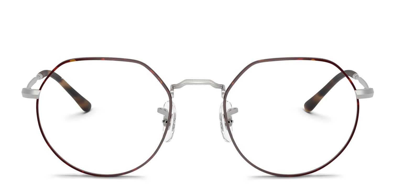 Ray-Ban RX6465 Jack Tortoise glasses - Tortoise - Frontal View