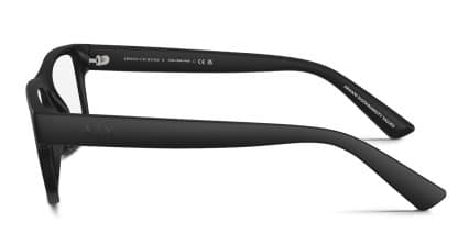 Armani Exchange AX3135 Black glasses - Black - Side View