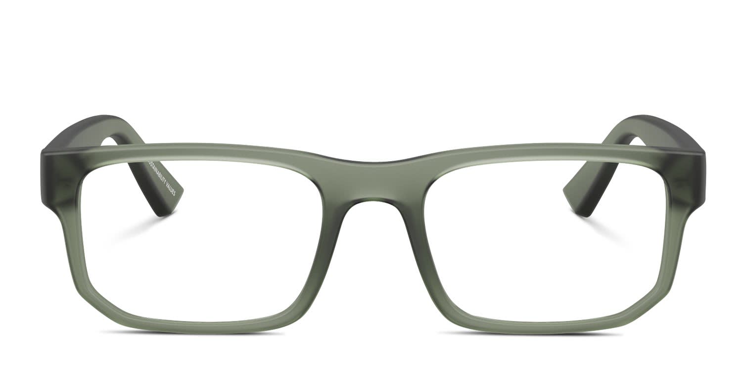 Armani Exchange AX3135 Green glasses - Green - Frontal View