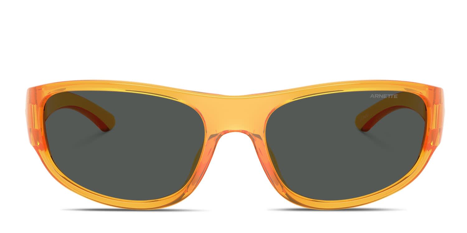 Arnette AN4361 Gondo Clear, Orange, Gray glasses - Clear / Orange / Gray - Frontal View