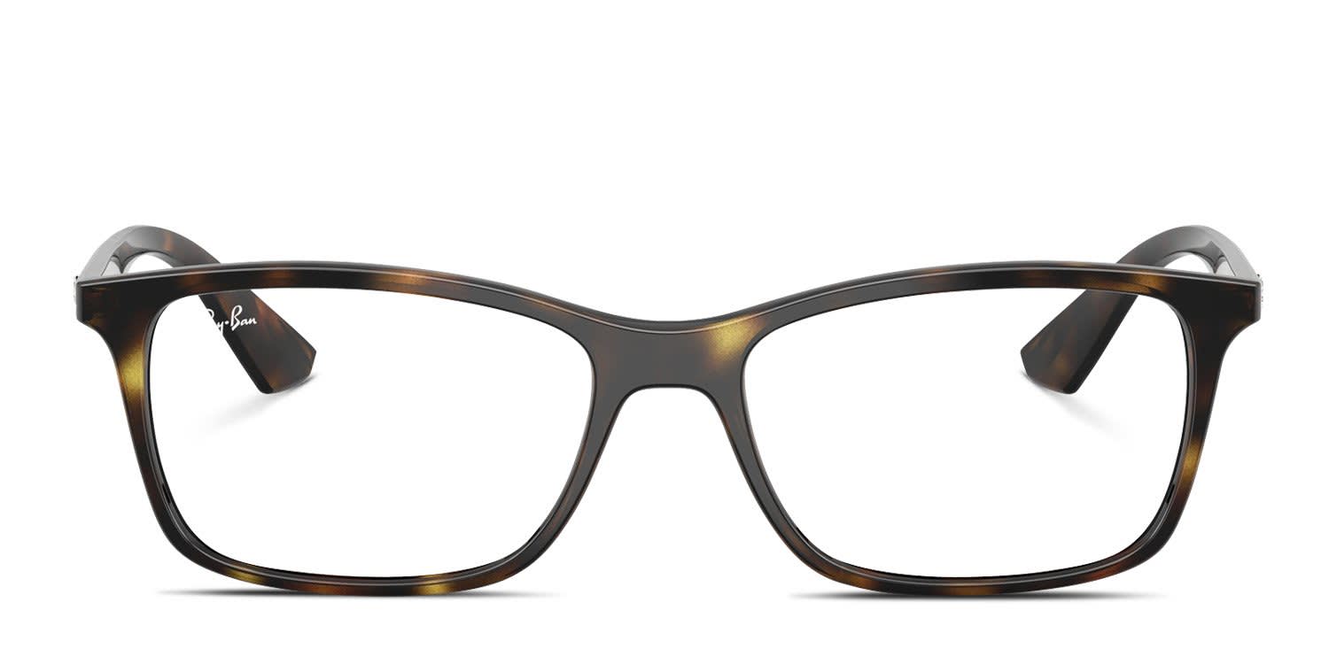 Ray-Ban RX7047 Tortoise glasses - Tortoise - Frontal View