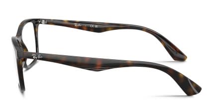 Ray-Ban RX7047 Tortoise glasses - Tortoise - Side View