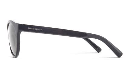 Marc Stone M2600 Black glasses - Black - Side View