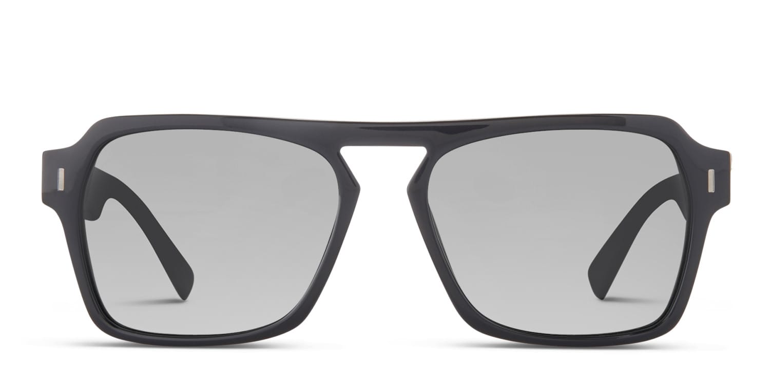 Marc Stone M2607 Black glasses - Black - Frontal View