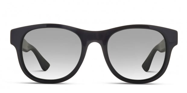 Gucci GG0003S Black w/Green Prescription Sunglasses