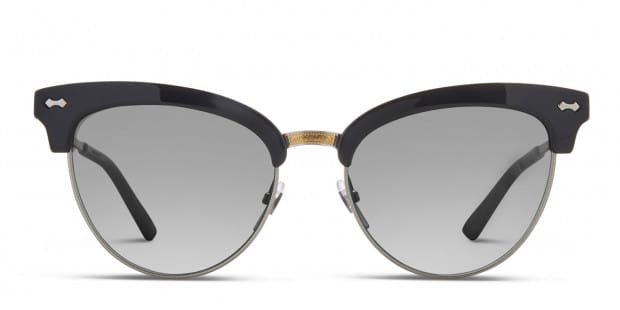 Gucci GG0055S Black w/Silver Prescription Sunglasses - 50  display picture 1