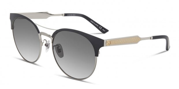 Gucci GG0075S Black w Silver