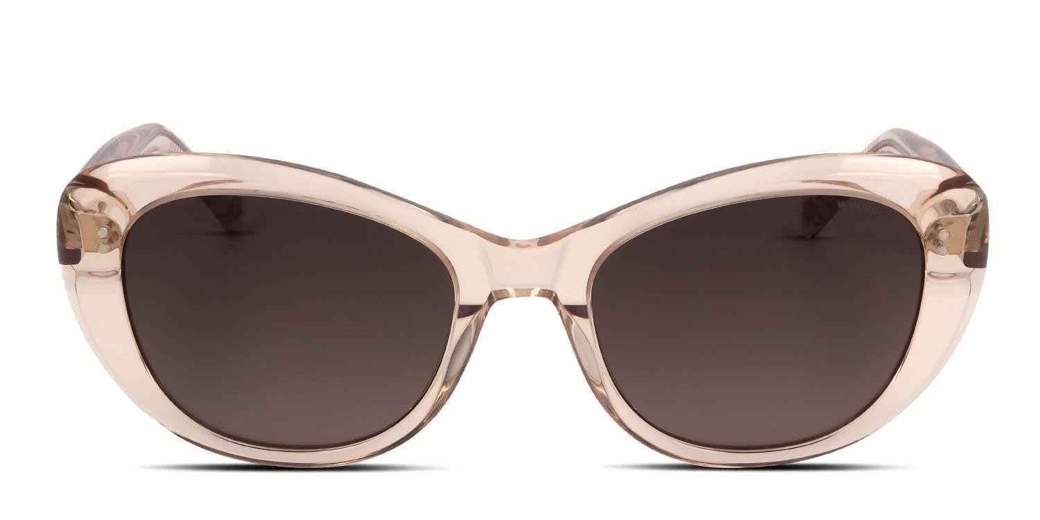 Webee Mallow Pink, Clear glasses - Pink / Clear - Frontal View