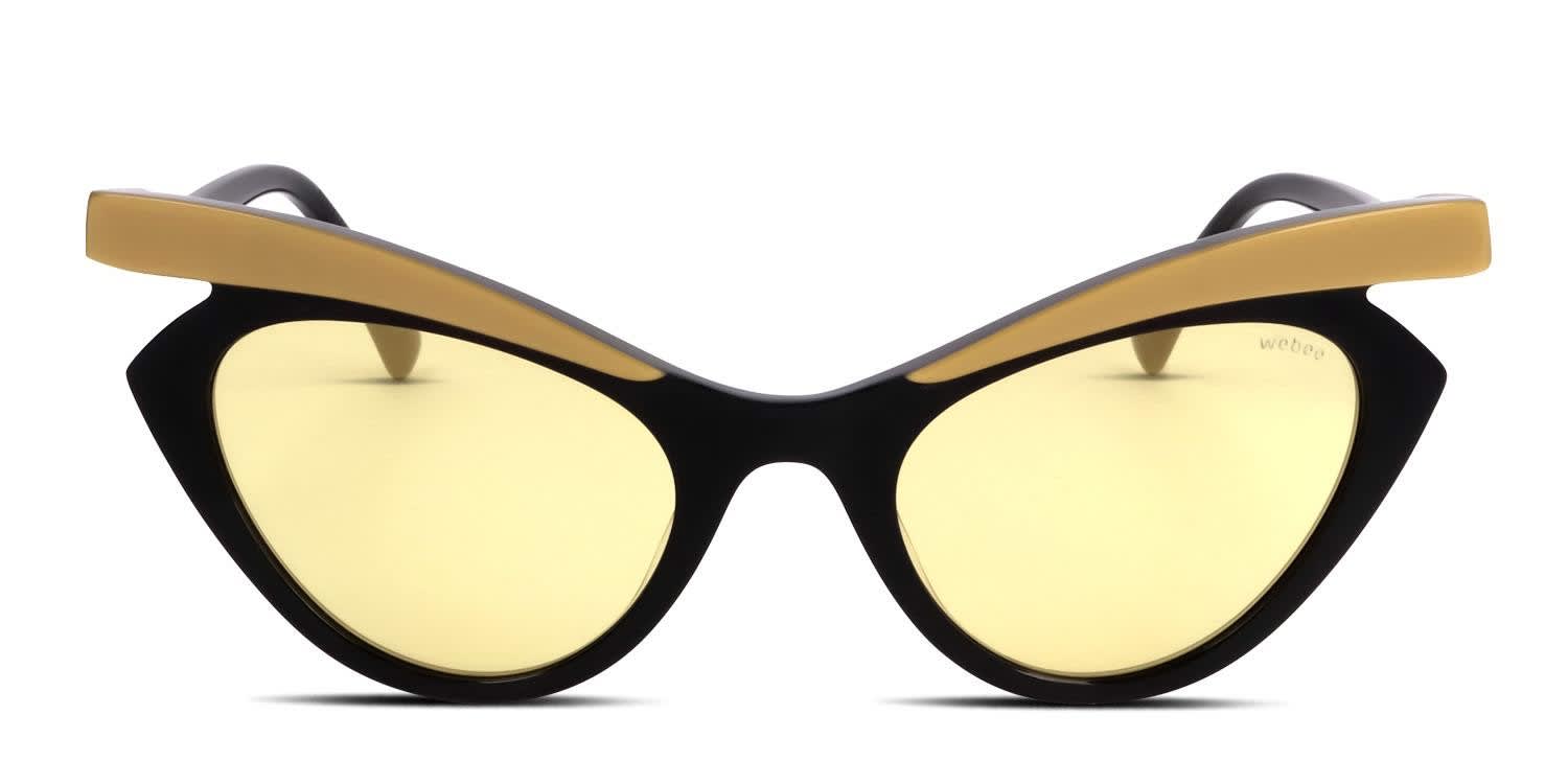 Webee Bee Queen Black, Gold Sunglasses Online display picture 3