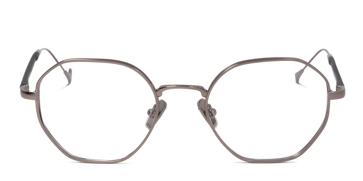 Eyepetizer Samuel Gunmetal glasses - Gunmetal - Frontal View