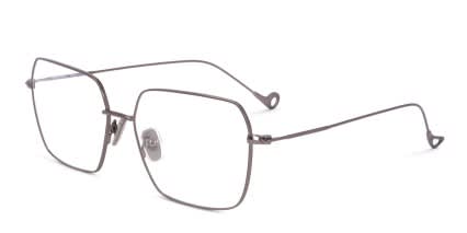 Eyepetizer Santiago Gunmetal glasses - Gunmetal - Angle View