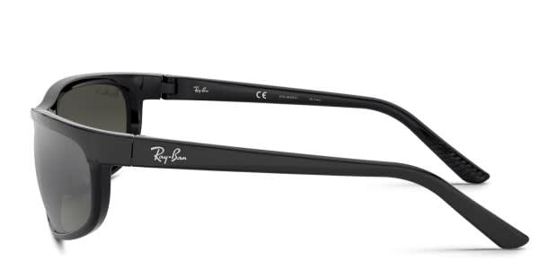 Ray-Ban RB2027 Predator 2 Shiny Black Prescription Sunglasses - 50