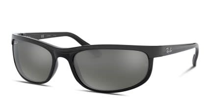 Ray-Ban RB2027 Predator 2 Shiny Black glasses - Shiny Black - Angle View