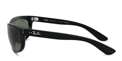 Ray-Ban RB4089 Black , Green glasses - Black / Green - Side View