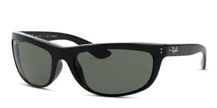 Ray-Ban RB4089 Black , Green glasses - Black / Green - Angle View