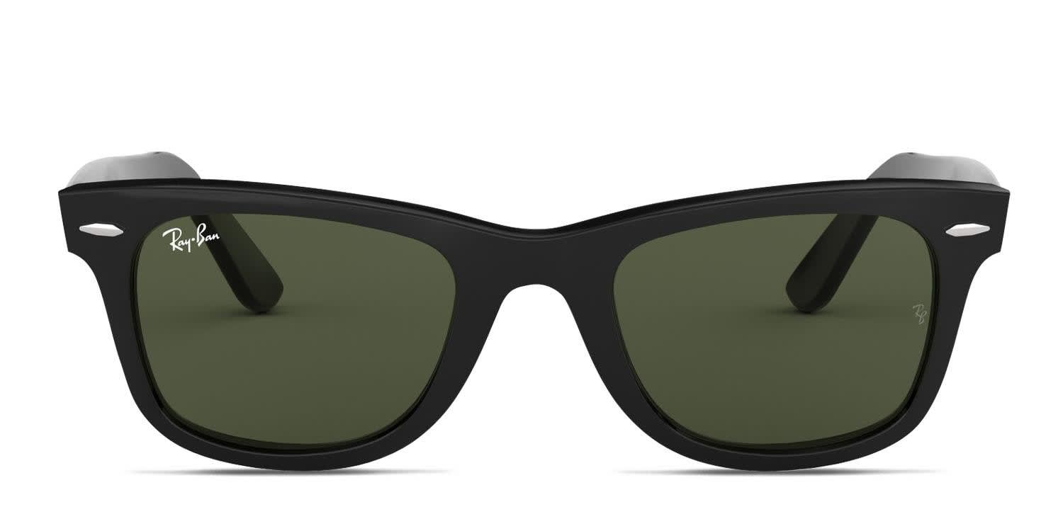 美品人気モデルRay-BanサングラスRB2140 3N WAYFARERケース Ray-Ban RB2140 Wayfarer Black Prescription Sunglasses - 50% Off Lenses