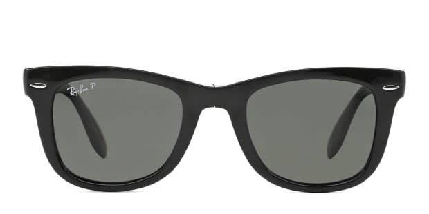 Ray-Ban RB4105 サングラス 折り畳み マットブラック Ray-Ban RB4105 Black Sunglasses Online