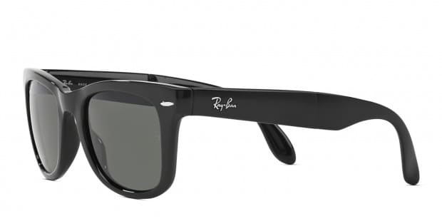 【美品】Ray-Ban FOLDING WAYFARER RB4105 ブラック Ray-Ban Wayfarer Folding Classic RB4105 601 50 805289154587