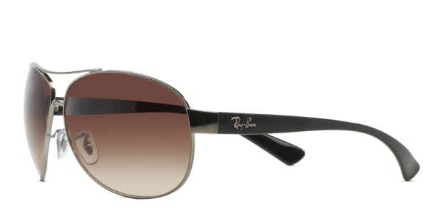 Ray-Ban RB3386 Gunmetal, Brown Sunglasses