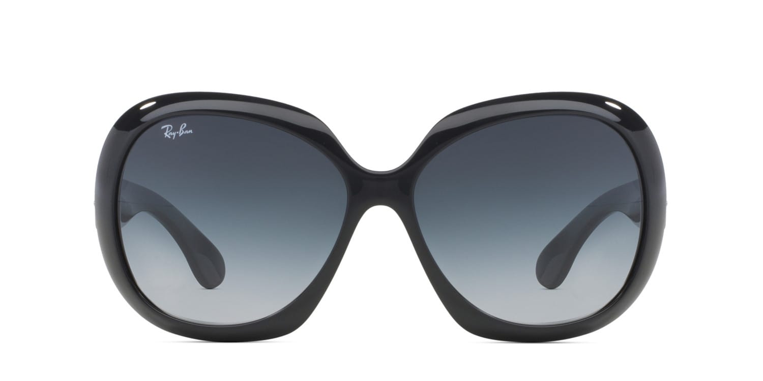 Ray-Ban RB4098 Jackie Ohh II Shiny Black glasses - Shiny Black - Frontal View