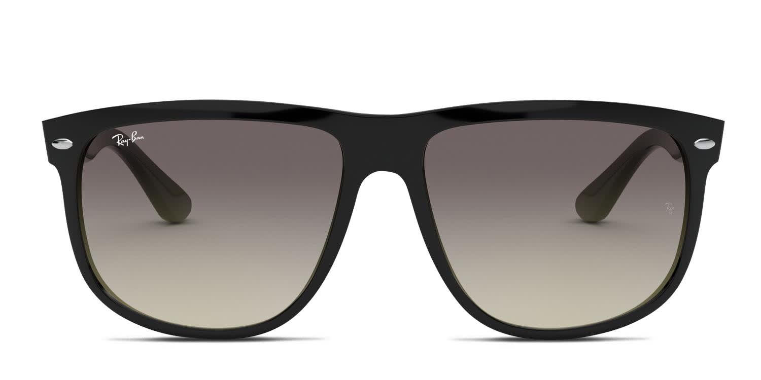 Ray-Ban 4147 Shiny Black glasses - Shiny Black - Frontal View