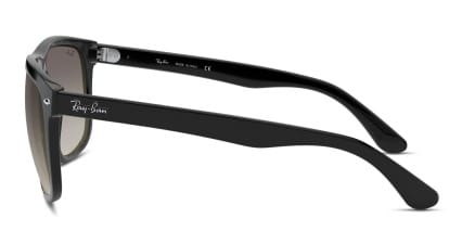 Ray-Ban 4147 Shiny Black glasses - Shiny Black - Side View