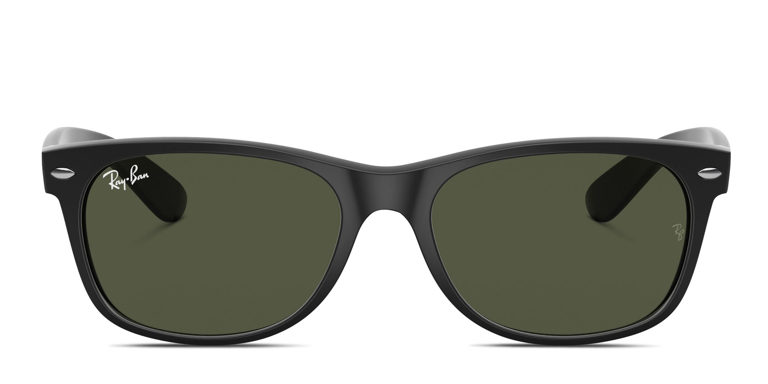 Ray-Ban 2132 New Wayfarer Black Prescription Sunglasses - 50% Off