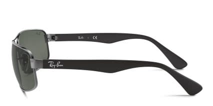 Ray-Ban RB3445 Silver glasses - Silver - Side View