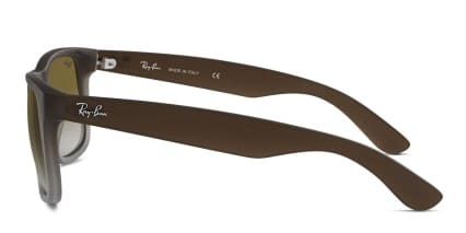 Ray-Ban RB4165 Justin Brown, Gray glasses - Brown / Gray - Side View