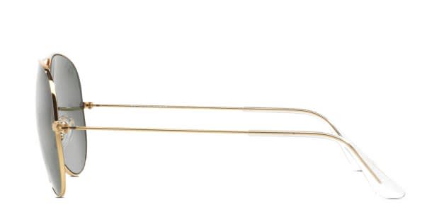 Ray-Ban RB3026 Gold, Green Prescription Sunglasses - 50% Off  display picture 3