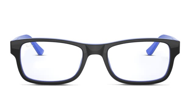 Ray-Ban RX5268 Black, Blue - front-facing view
